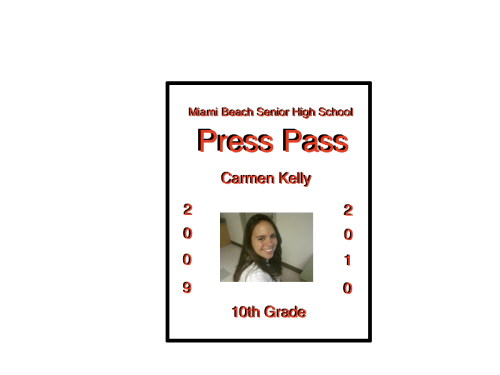 Press Pass - Carmen Kelly