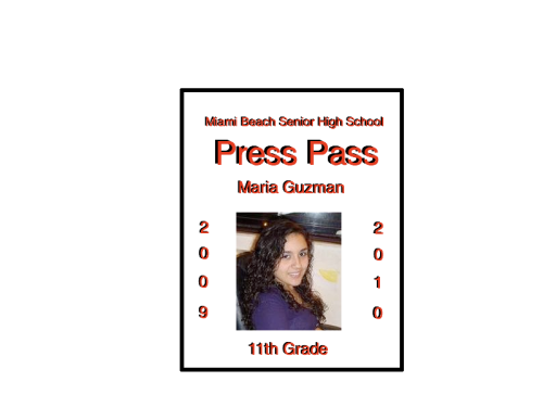 Press Pass - Maria Guzman