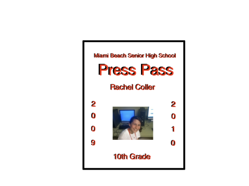 Press Pass - Rachel Coller